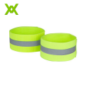 factory price wholesale hi vis reflective safety spandex arm band  strips elastic  running runner walker  cyclin wristband